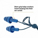3M Earplugs, Blue (MMM3404007CT) Case of 4 Boxes
