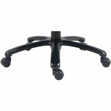 Lorell Big & Tall Flip Arm Chair, Black, Vinyl (LLR40221) Each