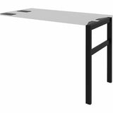 Lorell 16282 Adjustable Table Leg Bases & Returns, Black (LLR16282) Each