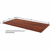 Lorell Laminate Table Top, Cherry (LLR16263) Each
