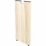 Lorell Essentials Credenza Half-Leg, 28.5" Height x 12" Width x 1" Depth, Modern Elm (LLR66315) Each