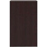 Lorell Essentials Espresso Laminate Bookcase, 36" Width x 12" Depth x 60" Height, Espresso (LLR18250) Each