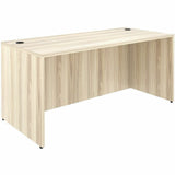 Lorell 66303 Essentials Retangular Desk Shell, Assembly Required, Modern Elm (LLR66303) Each