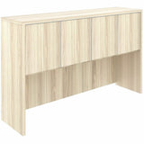 Lorell Essentials 3-Door Stack-On Hutch, 36" Height x 60" Width x 15" Depth, Modern Elm (LLR66318) Each