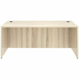 Lorell Essentials Retangular Desk Shell, 29.50" Height x 70.90" Width x 29.50" Depth, Modern Elm (LLR66302) Each