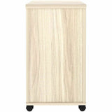 Lorell Essentials 2-Drawer Mobile Pedestal, 28.3" Height x 16" Width x 22" Depth, Modern Elm (LLR66329) Each