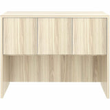 Lorell Essentials 3-Door Stack-On Hutch, 36" Height x 48" Width x 15" Depth, Modern Elm (LLR66319) Each