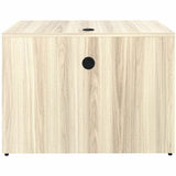Lorell Essentials Rectangular Bridge, 1" Thickness Table Top, 29.5" Height x 42" Width x 24" Depth, Modern Elm (LLR66324) Each