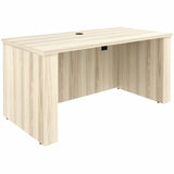 Lorell Essentials 60" Sit-to-Stand Desk Shell, 1" Thickness Table Top, 49" Height x 60" Width x 29" Depth, Modern Elm (LLR66308) Each
