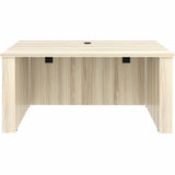 Lorell Essentials 60" Sit-to-Stand Desk Shell, 1" Thickness Table Top, 49" Height x 60" Width x 29" Depth, Modern Elm (LLR66308) Each