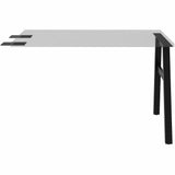 Lorell 16288 Adjustable Table Leg Bases & Returns, Black (LLR16288) Each