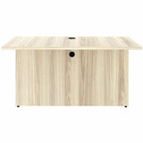Lorell Essentials Rectangular Bridge, 1" Thickness Table Top, 29.5" x 48" x 24", Modern Elm (LLR66323) Each