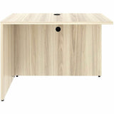 Lorell Essentials Rectangular Return Shell, 1" Thickness Table Top, 29.5" Height x 42" Width x 24" Depth, Modern Elm (LLR66321) Each