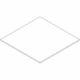 Lorell Essentials Modular Conference Table Adder Top, 1" Height x 47" Width x 47" Depth, Modern Elm (LLR16345) Each