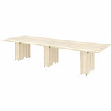 Lorell Essentials Modular Conference Table Top, 1" Height x 70.8" Width x 47" Depth, Modern Elm (LLR16335) Each