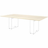 Lorell Essentials Modular Conference Table Top, 1" Height x 94" Width x 47" Depth, Modern Elm (LLR16315) Each
