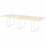Lorell Essentials Modular Conference Table Top, 1" Height x 59" Width x 47" Depth, Modern Elm (LLR16325) Each