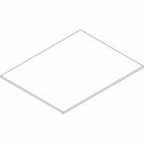 Lorell Essentials Modular Conference Table Top, 1" Height x 59" Width x 47" Depth, Modern Elm (LLR16325) Each