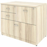 Lorell Essentials Versatile 4-Drawer Lateral File, Modern Elm (LLR66337) Each