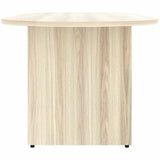 Lorell Essentials Oval Conference Table, Oval, 29.5" Height x 72" Width x 36" Depth, 1.3" Thickness Table Top, Modern Elm, Mahogany (LLR66370) Each
