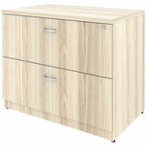 Lorell Essentials 2-Drawer Lateral File, Modern Elm (LLR66335) Each