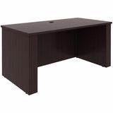 Lorell Essentials 60" Sit-to-Stand Desk Shell, 49" Height x 60" Width x 29" Depth, 1" Thickness Top, Espresso (LLR69641) Each