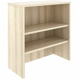 Lorell Essentials Stack-On Bookshelf, Stackable, Modern Elm (LLR66334) Each