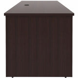 Lorell Essentials 72" Sit-to-Stand Desk Shell, 49" Height x 72" Width x 29" Depth, 1" Thickness Top, Espresso (LLR69643) Each