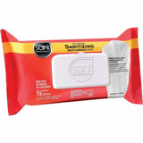 Sani Professional Sanitizing Wipe, 8" x 9", 12/Carton (PDIM30472) Case of 12