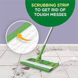 Swiffer Sweeper Wet Cloths, Residue-free, White, 6/Carton (PGC75588CT) Case of 6