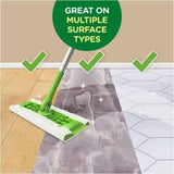 Swiffer Sweeper Wet Cloths, Residue-free, White, 24/Pack (PGC75588) Pack of 24