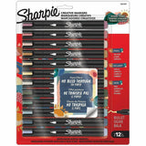 Sharpie Creative Markers, Water Based, Acrylic Based, Multipurpose, 12/Pack (SAN2221937) Pack of 12