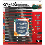 Sharpie Creative Markers, Water Based, Acrylic Based, Multipurpose, 12/Pack (SAN2221932) Pack of 12