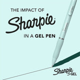 Sharpie S-Gel, Fashion Barrel, Medium Point (0.7mm), Black Ink, 0.7 mm Medium, Bold Pen Point, Retractable, Gel-based, 4/Pack (SAN2220962) Pack of 4