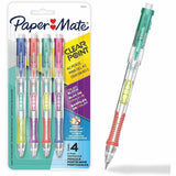 Paper Mate Clearpoint Mechanical Pencil, 0.7 mm Lead, 4/Pack (PAP2223474) Pack of 4