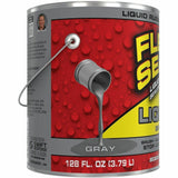 FLEX SEAL Sealant, 8 lb, Gray, Synthetic Rubber (FLXUS855GRY012) Case of 2