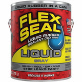 FLEX SEAL Sealant, 8 lb, Gray, Synthetic Rubber (FLXUS855GRY012) Case of 2