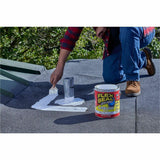 FLEX SEAL Sealant, 8 lb, White, Synthetic Rubber (FLXUS855WHT012) Case of 2