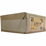 AJM #2 White Paper Grocery Bags, Bleached Kraft, Grocery, Supplies, Recycled, 500/Carton (AJMWB02NP5CES) Case of 500