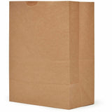 AJM 1/8 BBL #57 Kraft Paper Grocery Sacks, 5.25 gal Capacity, Natural Kraft, Grocery, Supplies, 500/Carton (AJMSS57NP5CES) Case of 500