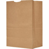 AJM 1/6 BBL #57 Kraft Paper Grocery Sacks, 6.72 gal Capacity, 500/Carton (AJMGS57NP5CES) Case of 500