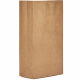 AJM #5 Squat Kraft Paper Grocery Bags, 500/Carton (AJMGB05NP5CES) Case of 500