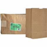 AJM #20 Squat Heavy-Duty Kraft Paper Grocery Bags, Natural Kraft, Grocery, Supplies, 500/Carton (AJMSQ50NP5CHDES) Case of 500