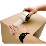 Business Source Heavy-duty Packaging/Sealing Tape, 110 yd Length x 1.87" Width x 1.6 mil Thickness, 3" Core, Clear, 6/Pack (BSN32926) Pack of 6