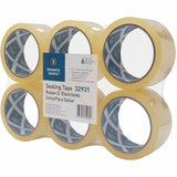 Business Source 3" Core Sealing Tape, 164 yd Length x 1.87" Width x 1.6 mil Thickness, Clea, 6/Pack (BSN32931) Pack of 6