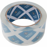 Business Source Crystal Clear Packaging Tape, 55 yd Length x 2" Width x 2.5 mil Thickness, 3" Core, Clear, 6/Pack (BSN64033) Pack of 6