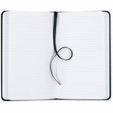 Dome Personal Journal, 60 lb Basis Weight, 5" x 8", 5 x 8 Inch Hardcover Black Lined Journal Notebook, Bright White Paper (DOM30009) Each