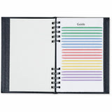 Dome Business Journal, 5" x 8", Bright White Sheet, Black Cover (DOM40000) Each