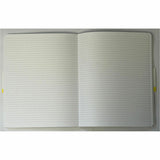 Dome Personal Journal, 60 lb Basis Weight, 8" x 10", 8×10 Inch Softcover Black Lined Journal Notebook, Bright White Paper (DOM30012) Each
