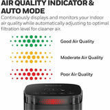 Honeywell InSight Series Air Purifier, HEPA, True HEPA, 100 Sq. ft., Black (HWLHPA080B) Each